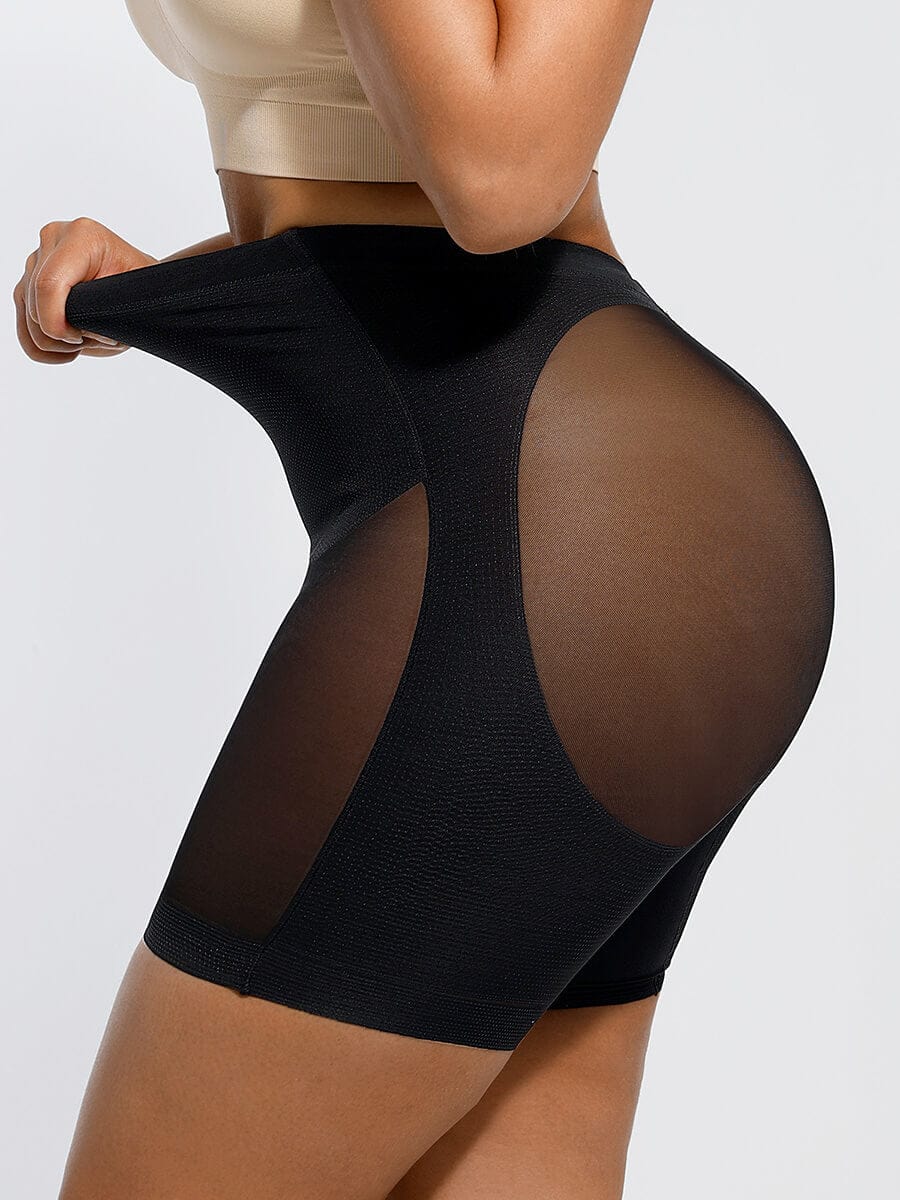 Wholesale Tummy Slimming Leg Back Low Waist Fitted Mesh Body Butt Lifter