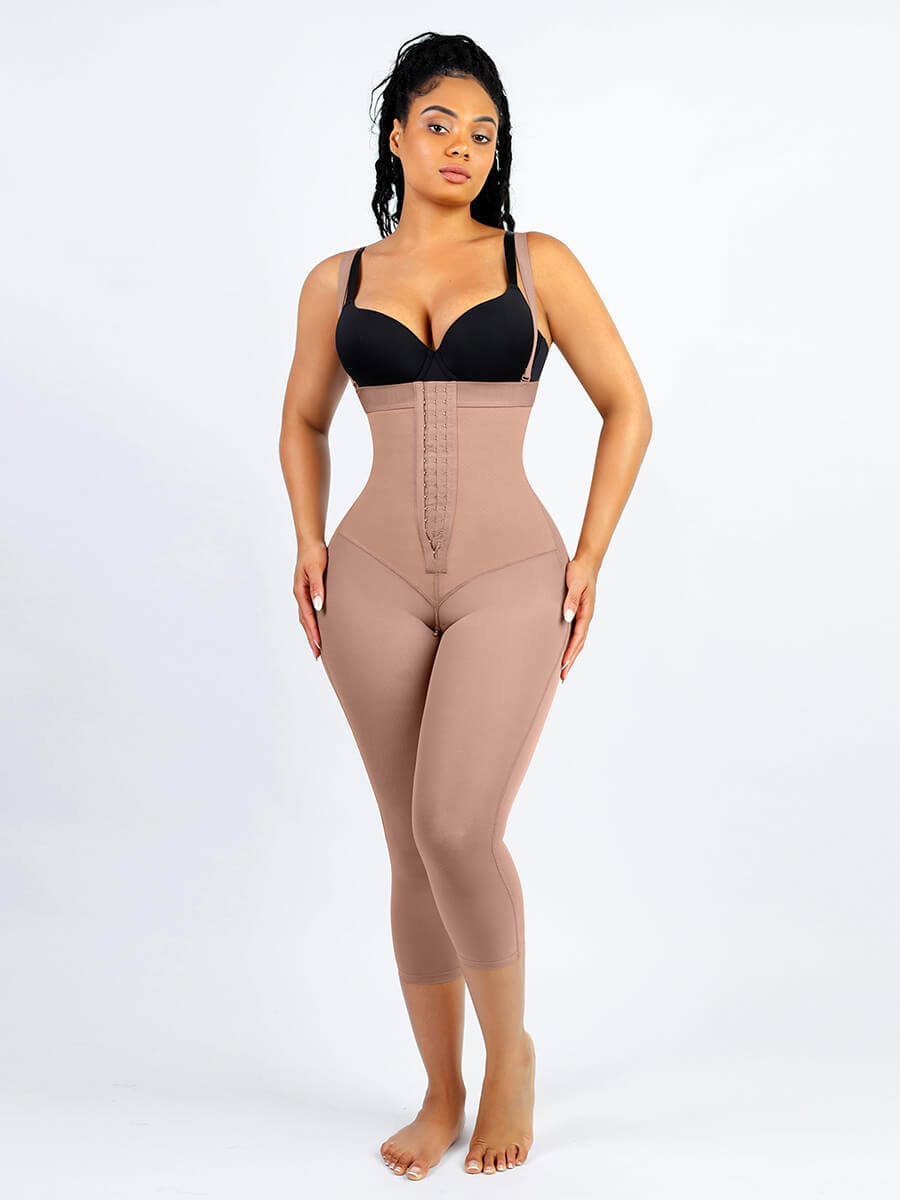 Wholesale Latex Open Bust Tummy Control Shapewear with Adjustable Straps