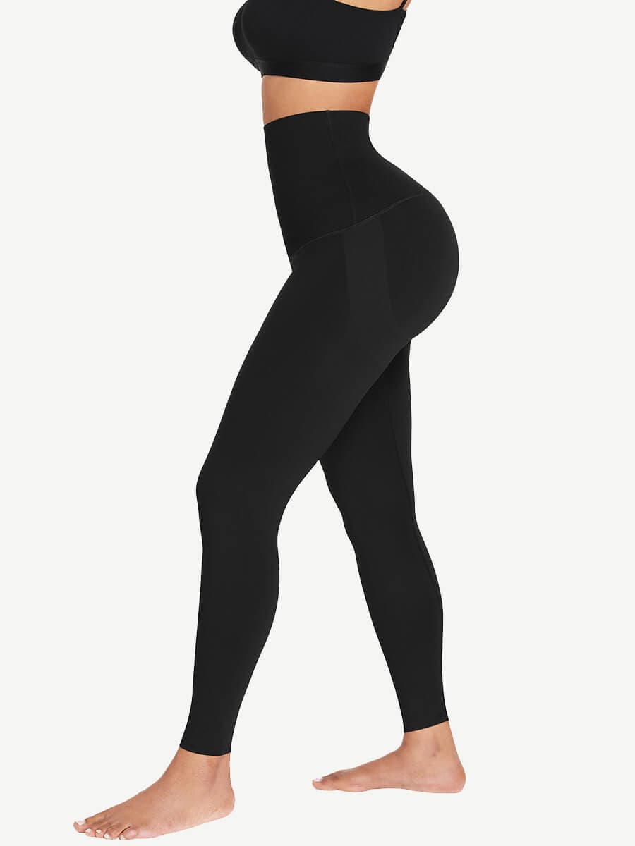 Wholesale Fat Burning Fitness Moisture-Wicking Tummy Control Butt Lifter Leggings Sauna Pants