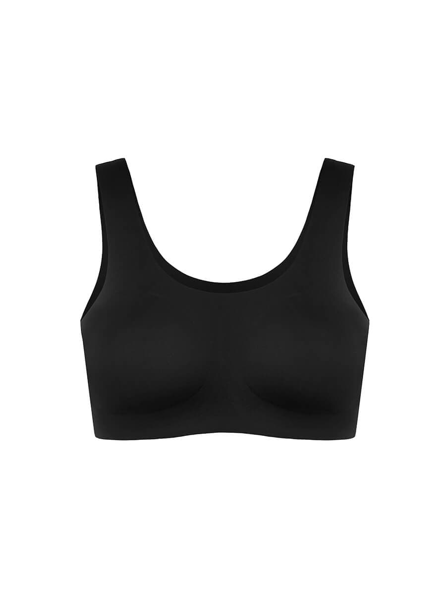 Non-marking and Comfort Bra with Drop Glue Design Supports Gathering Bust