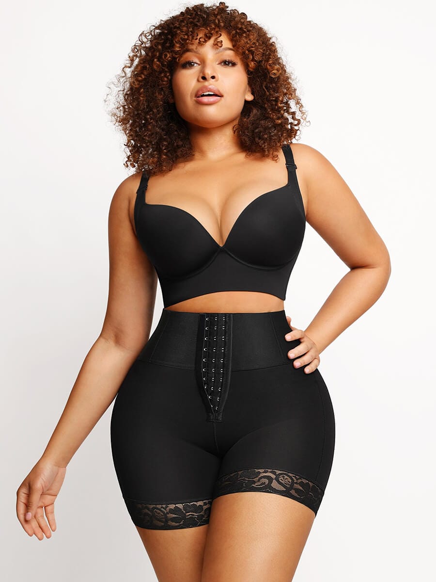 Butt Lifter Tummy Control High Waisted Mid Thigh Shaper Shorts