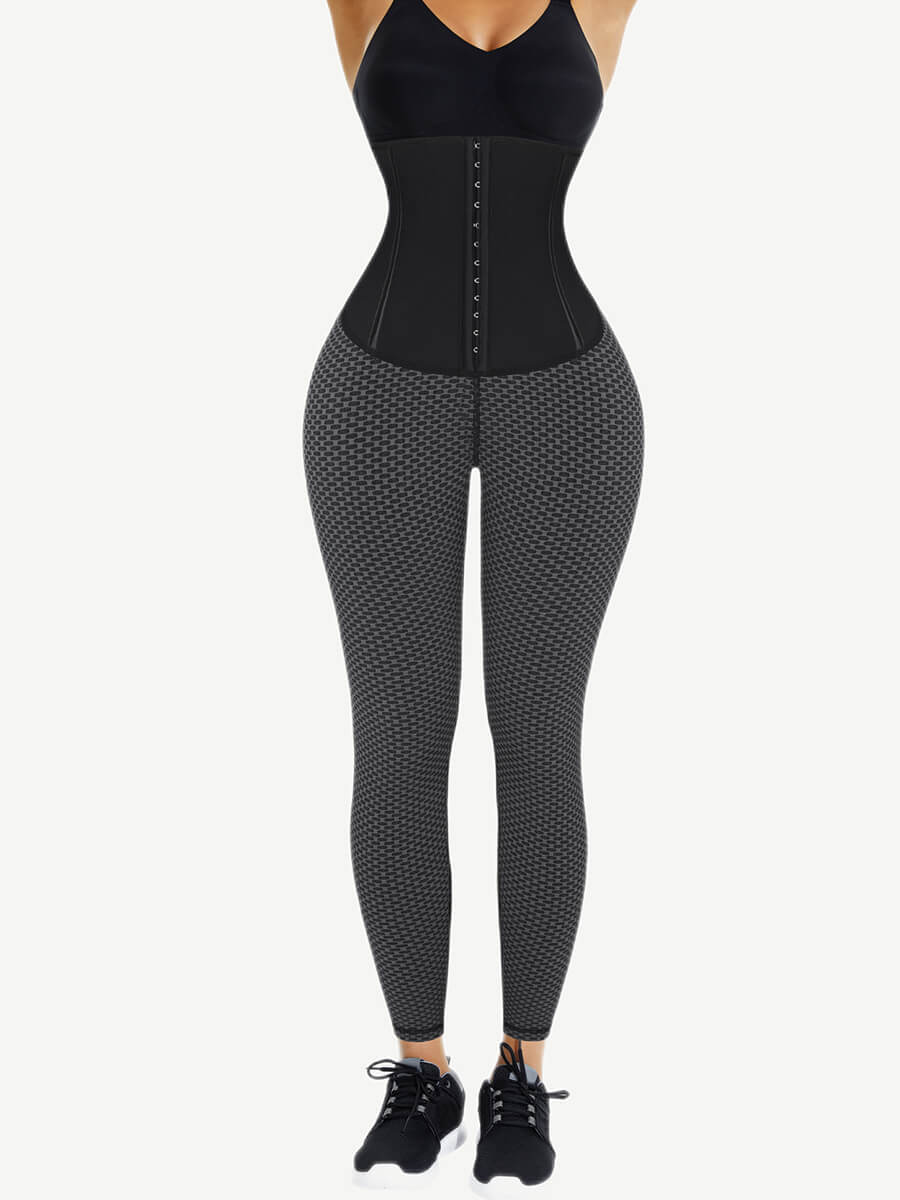 New Arrivals Hot Sauna Swear Waist Trainer Leggings For Lady Tummy Trimmer