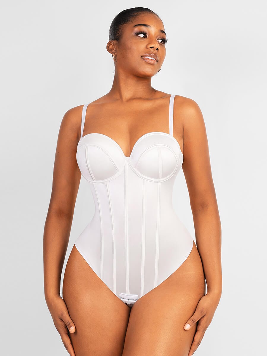 Wholesale Cupped Strapless Bra-free Bodysuit Shapewear