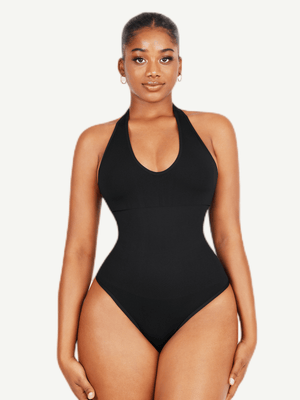 Wholesale Seamless Hanging Neck Bodysuit Shapewear