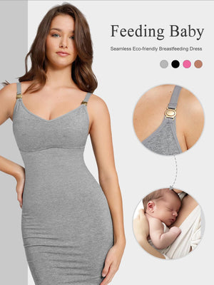 Wholesale🌿 Seamless Eco-friendly Breastfeeding Suspender Body-wearing Shaping Dress