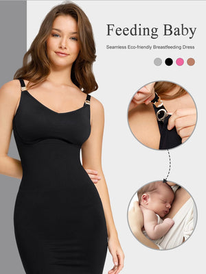 Wholesale🌿 Seamless Eco-friendly Breastfeeding Suspender Body-wearing Shaping Dress