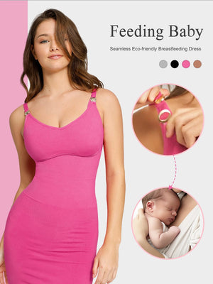 Wholesale🌿 Seamless Eco-friendly Breastfeeding Suspender Body-wearing Shaping Dress