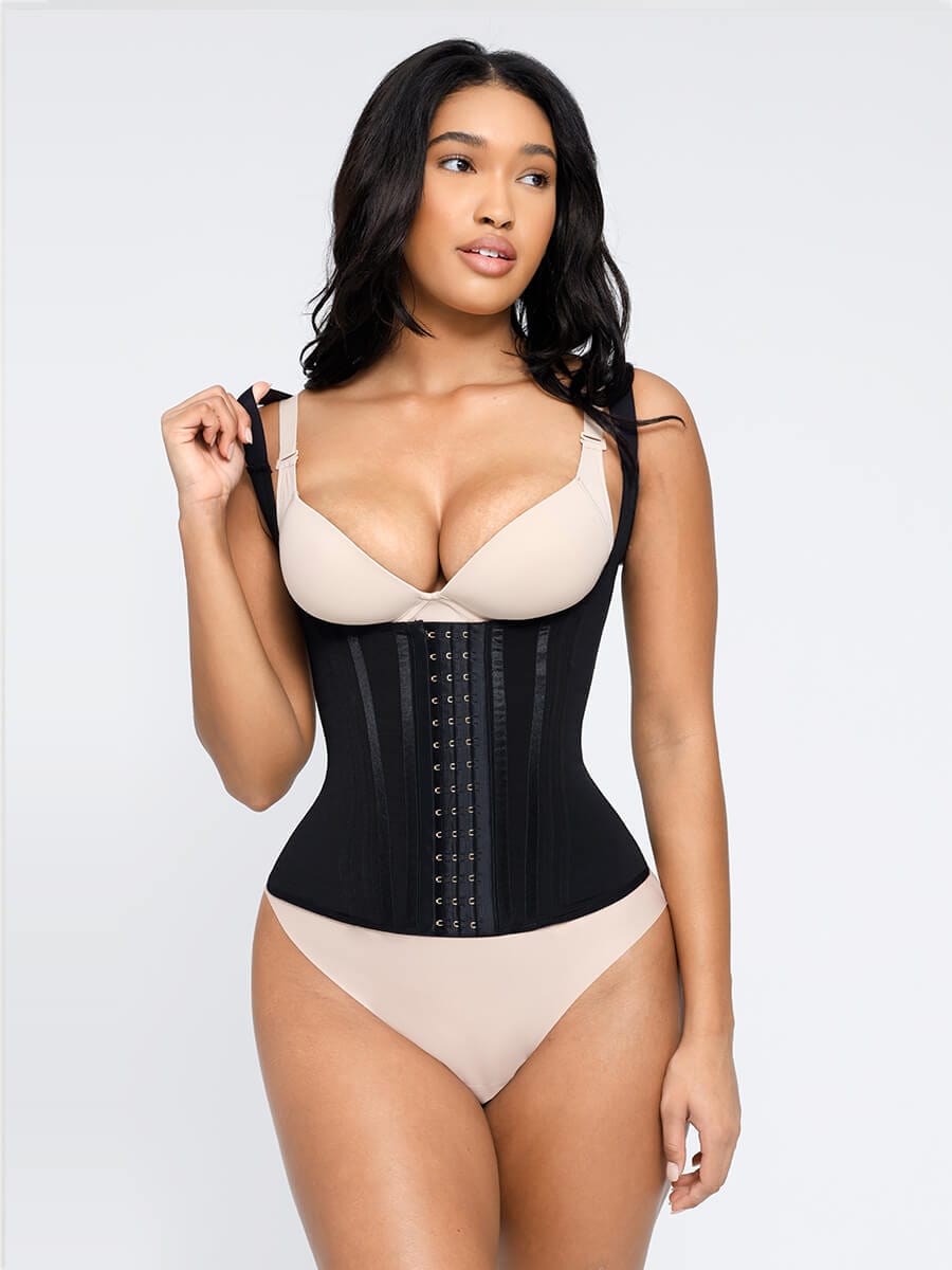 Wholesale 15 Built-in Steel Bone U-shaped Chest Support Waist Trainer Vest